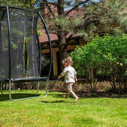 Espiro Sky Up 244 cm Gelb/Schwarz, Trampolin im Freien