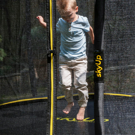 Espiro Sky Up 244 cm Gelb/Schwarz, Trampolin im Freien