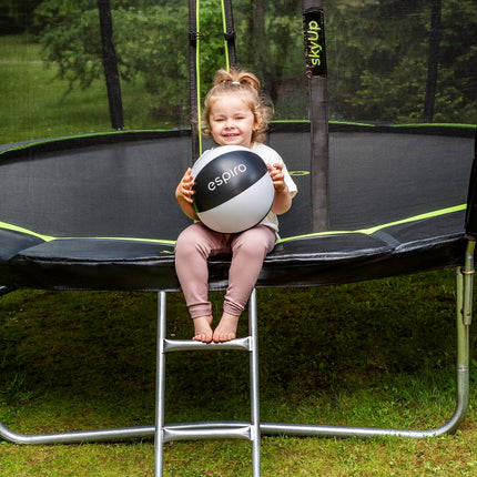 Espiro Sky Up 305 cm Grün/Schwarz, Trampolin im Freien