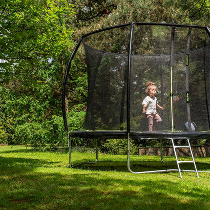 Espiro Sky Up 305 cm Grün/Schwarz, Trampolin im Freien
