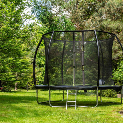 Espiro Sky Up 305 cm Grün/Schwarz, Trampolin im Freien