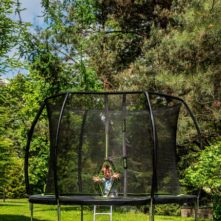 Espiro Sky Up 305 cm Grün/Schwarz, Trampolin im Freien