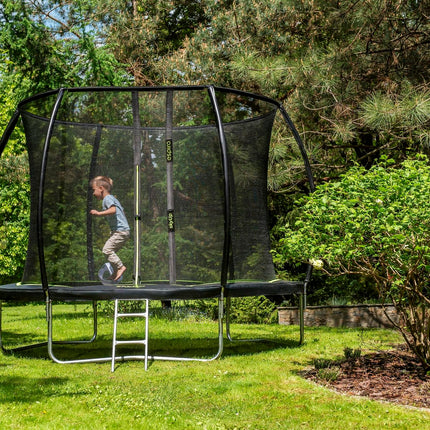Espiro Sky Up 305 cm Grün/Schwarz, Trampolin im Freien