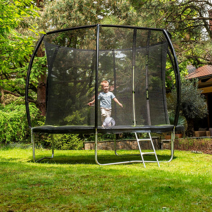 Espiro Sky Up 305 cm Grün/Schwarz, Trampolin im Freien