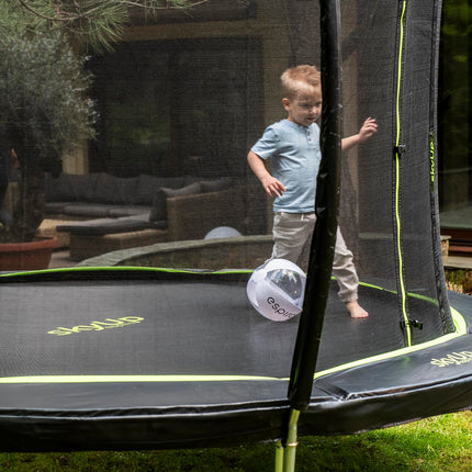 Espiro Sky Up 305 cm Grün/Schwarz, Trampolin im Freien