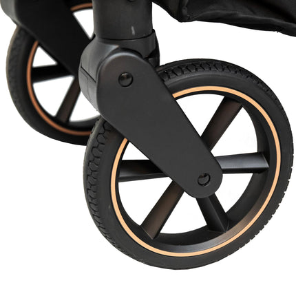 Espiro Flame, Negro atemporal, detalle de la rueda