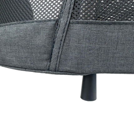 Espiro Tully, Holzschwarz, Detail des Standfußes