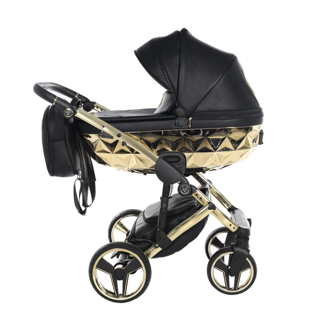 Junama Hand Craft Black and Gold stroller