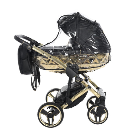 Junama Hand Craft Black & Gold stroller