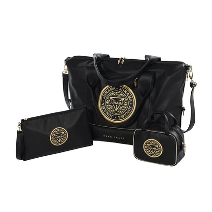 Junama Hand Craft Black & Gold stroller