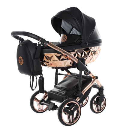 Junama Hand Craft Black & Copper stroller