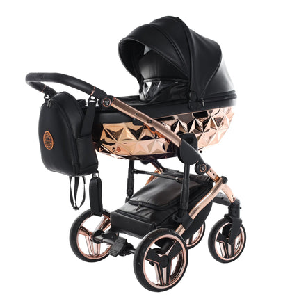 Junama Hand Craft Black & Copper stroller