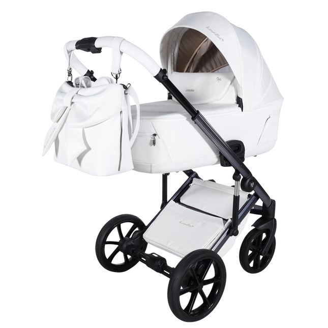 Junama Le Papillon White stroller
