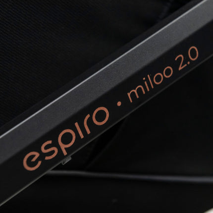 Espiro Miloo 2.0, logo on the frame