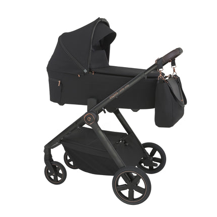 Espiro Only Stylish Black, gondola z torbą dla rodzica