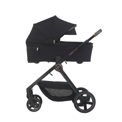 Espiro Only Stylish Black, gondola z poszerzoną budką