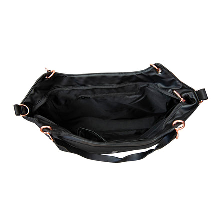 Espiro Only Stylish Black, wnętrze torby dla rodzica
