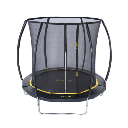 Espiro Sky Up 244 cm Gelb/Schwarz, Trampolin von oben