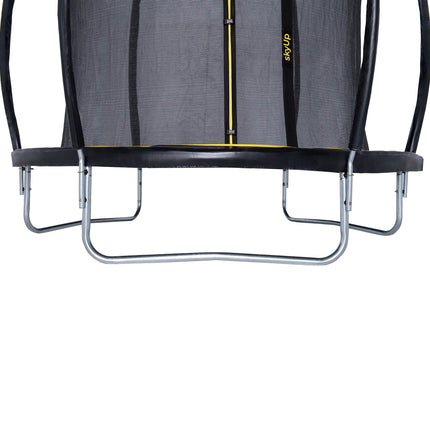 Espiro Sky Up 244 cm Gelb/Schwarz, Trampolinrahmen und Beine