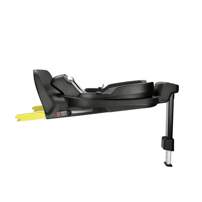 Junama 360° rotating ISOFIX base with the support leg down