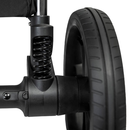Espiro Wind, Negro mistral, detalle de la suspensión