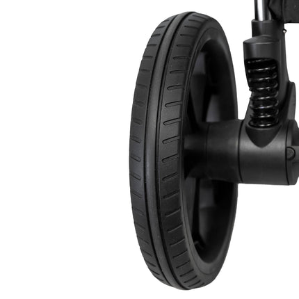 Espiro Wind, Negro mistral, detalle de la suspensión
