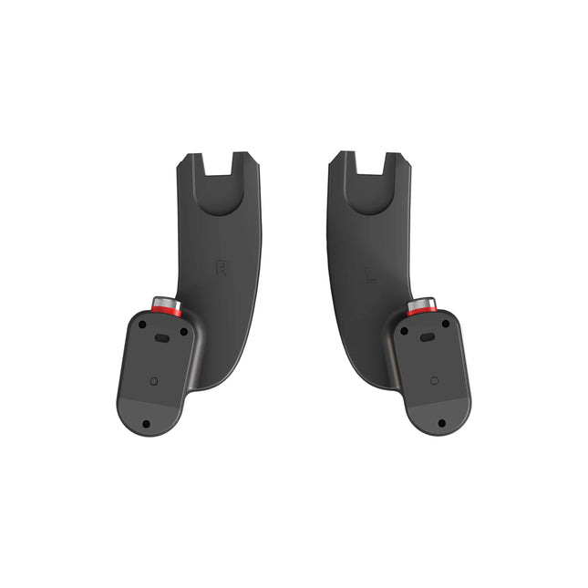 Mima Creo car seat adapter set, left and right pair marked L and R