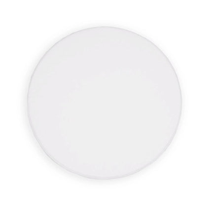 White Espiro Oasis crib sheet, round