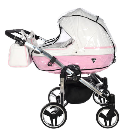 Junama Candy Duo Pink side-by-side double stroller