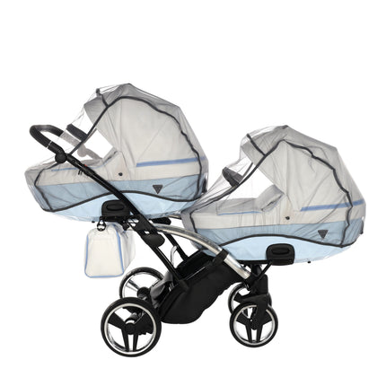 Junama Candy Duo Slim Blue tandem double stroller