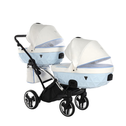 Junama Candy Duo Slim Blue tandem double stroller