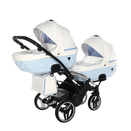 Junama Candy Duo Slim Blue tandem double stroller