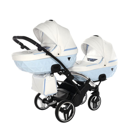Junama Candy Duo Slim Blue tandem double stroller