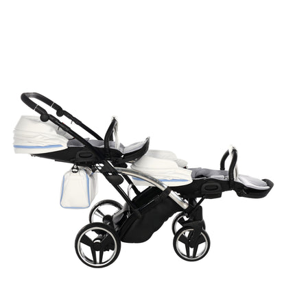 Junama Candy Duo Slim Blue tandem double stroller