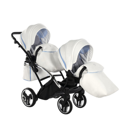 Junama Candy Duo Slim Blue tandem double stroller