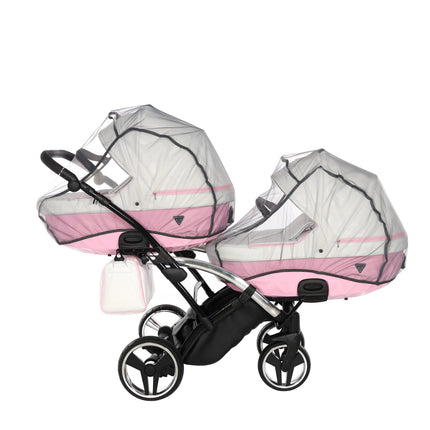Junama Candy Duo Slim Pink tandem double stroller