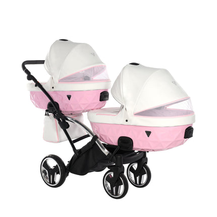 Junama Candy Duo Slim Pink tandem double stroller