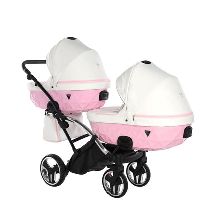 Junama Candy Duo Slim Pink tandem double stroller
