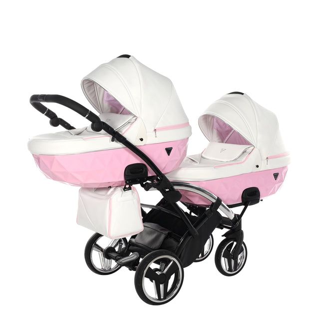 Junama Candy Duo Slim Pink tandem double stroller