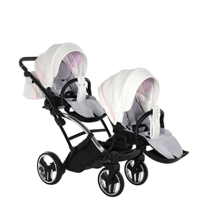 Junama Candy Duo Slim Pink tandem double stroller