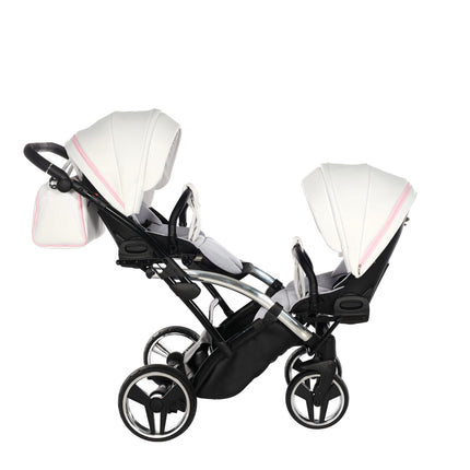 Junama Candy Duo Slim Pink tandem double stroller