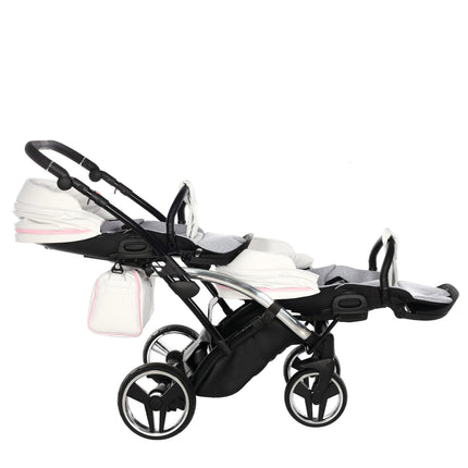 Junama Candy Duo Slim Pink tandem double stroller