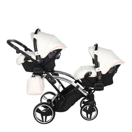 Junama Candy Duo Slim Pink tandem double stroller