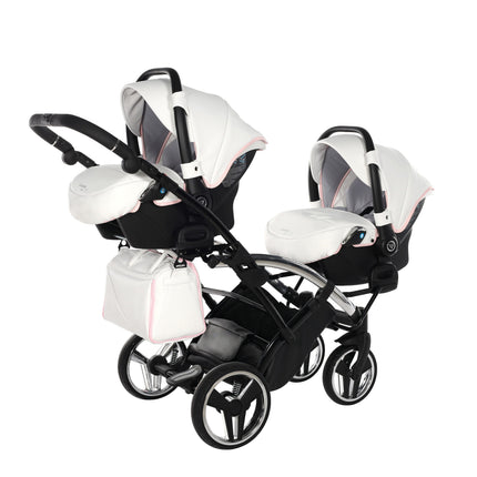 Junama Candy Duo Slim Pink tandem double stroller