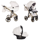 White / 3 IN 1 (Includes Car Seat)