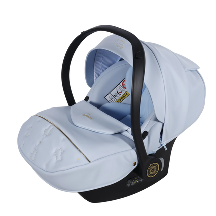 Junama Cubby Premium Blue matching car seat