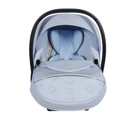 Junama Cubby Premium Blue matching car seat