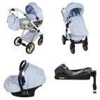 Blue / 4 IN 1 (Includes Car Seat + ISOFIX Base)