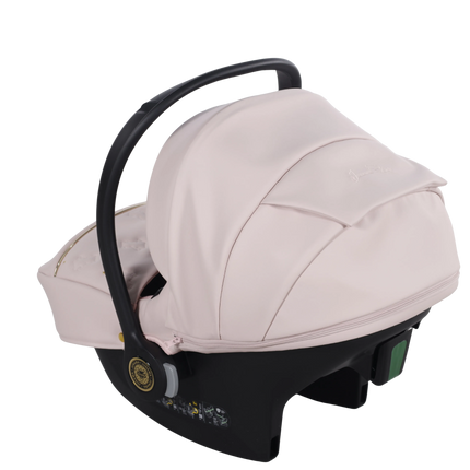 Junama Cubby Premium Pink matching car seat