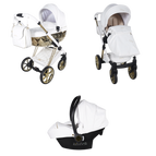 White / 3 IN 1 (Includes Car Seat)